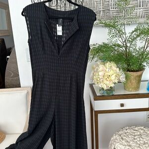NWT ZERO + MARIA CORNEJO Zowie "Plaid" Jumpsuit